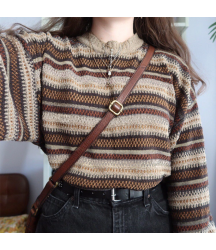 Womens Vintage Knit Sweater